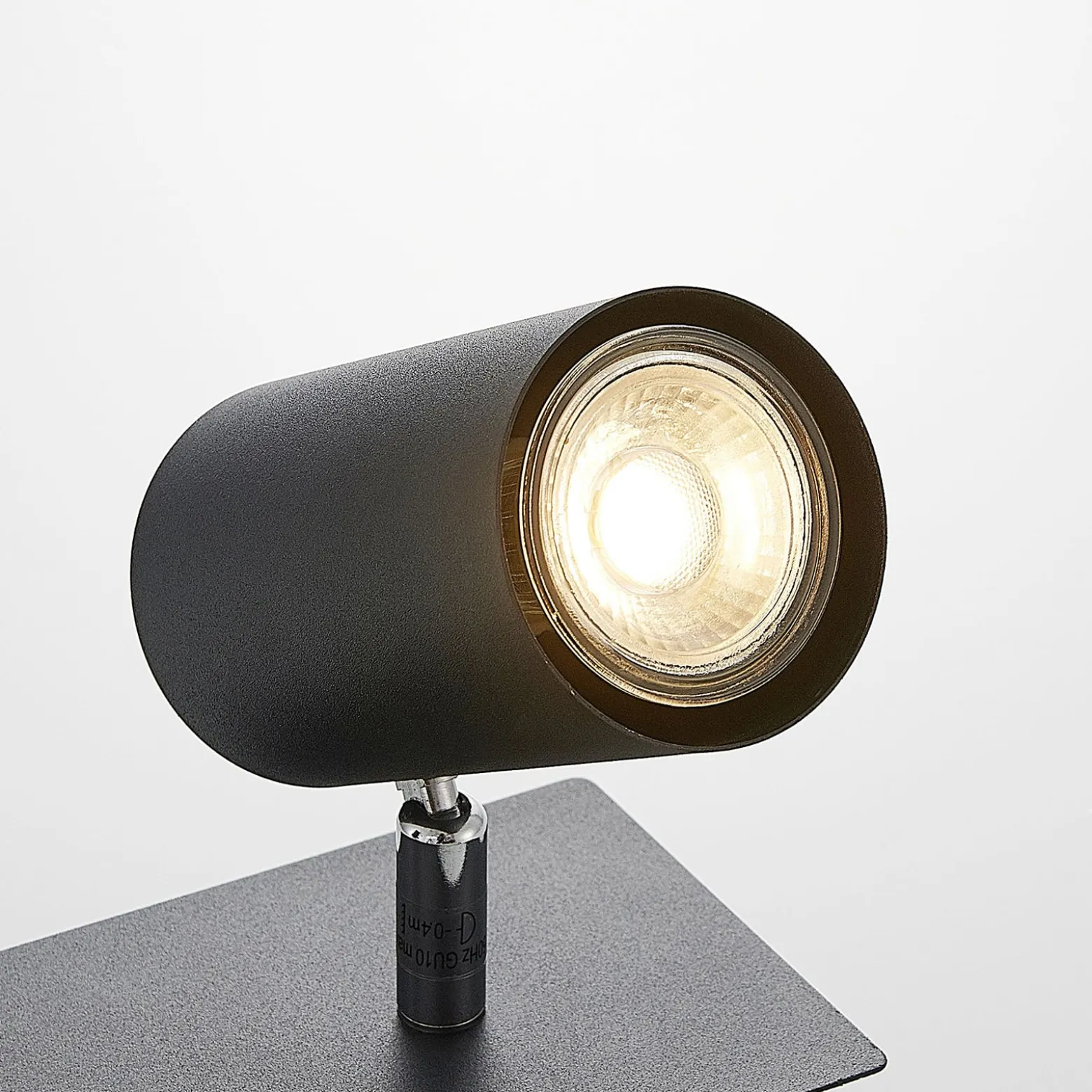 Lindby Deckenstrahler Joffrey, 49cm, schwarz, 3-flg., GU10