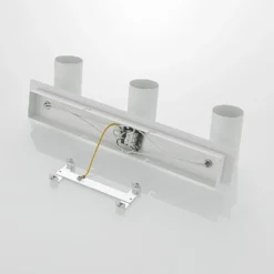 Lindby Deckenstrahler Joffrey, 49 cm, weiß, 3-flg., GU10