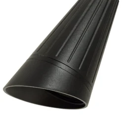 Lindby Erdspießleuchte Sorvete, schwarz, Metall, Höhe 62cm