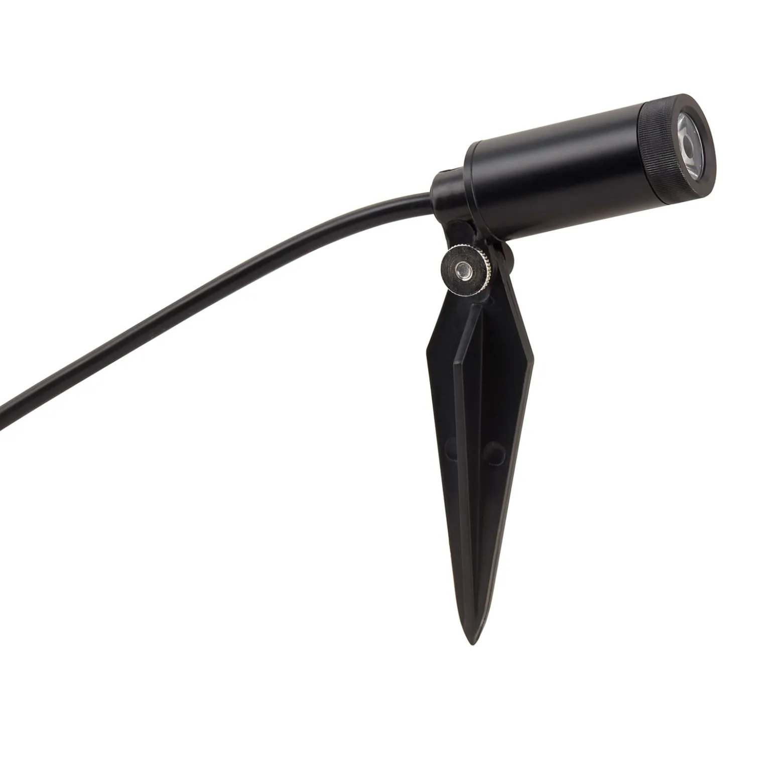 Lindby Heath LED-Erdspießleuchte, 4er-Set, schwarz