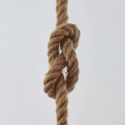 Lindby Hängeleuchte Chaby, Ø 29 cm, einflammig, Metall, Seil
