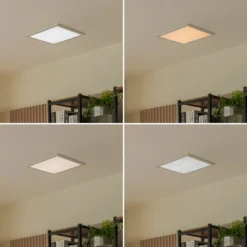 Lindby Kenma LED-Panel, CCT, 29,6 cm x 29,6 cm