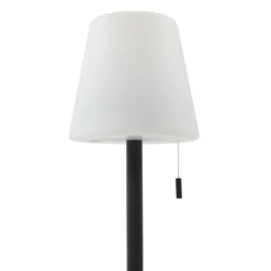 Lindby LED-Akkulampe Azalea schwarz Alu CCT höhenverstellbar