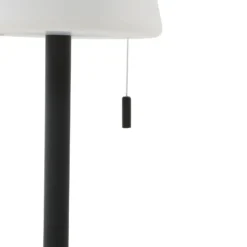 Lindby LED-Akkulampe Azalea schwarz Alu CCT höhenverstellbar