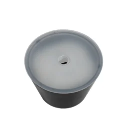 Lindby LED-Akkuleuchte Gaja, schwarz, USB, IP44, RGBW, dim.