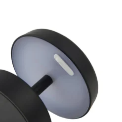 Lindby LED-Akkutischlampe Nalani, 10 cm hoch, IP44, dimmbar