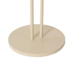 Lindby LED-Akkutischleuchte Janea TWIN, beige, Metall