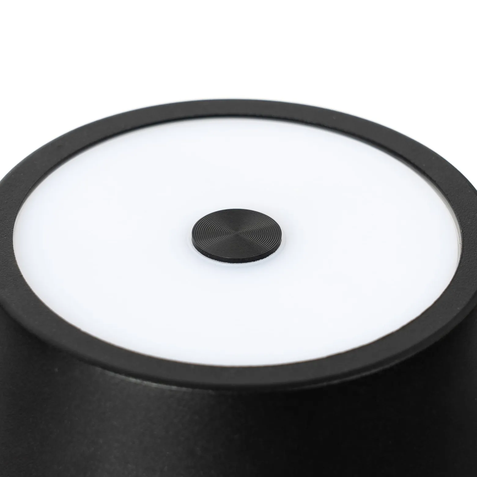 Lindby LED-Akkutischleuchte Janea CUBE, schwarz, Metall