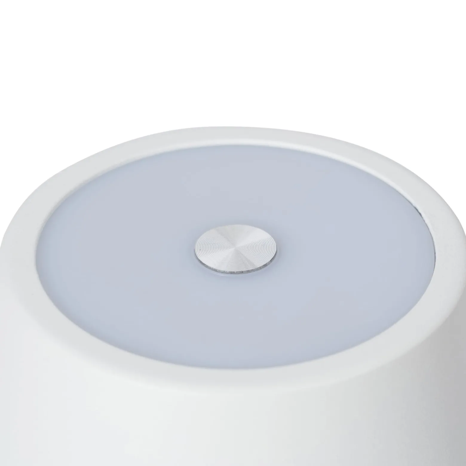 Lindby LED-Akkutischleuchte Janea CUBE, weiß, Metall