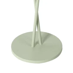 Lindby LED-Akkutischleuchte Janea CROSS, grün, Metall