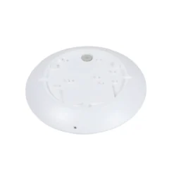 Lindby LED-Außendeckenlampe Naira, weiß, Sensor, 30 cm, IP65
