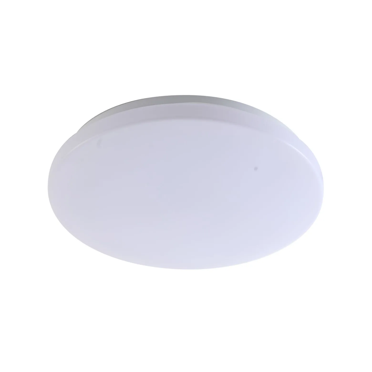 Lindby LED-Außendeckenleuchte Kirkola, 4000 K, Ø 34 cm, weiß
