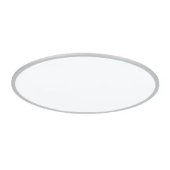 Lindby LED-Deckenlampe Narima, CCT, Ø 80 cm, silber