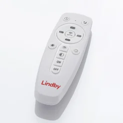 Lindby LED-Deckenlampe Narima, CCT, Ø 80 cm, silber