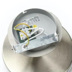 Lindby LED-Deckenleuchte Gunda, weiß, Glas, Ø 48 cm, dimmbar