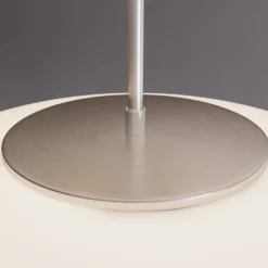 Lindby LED-Deckenleuchte Gunda, weiß, Glas, Ø 48 cm, dimmbar