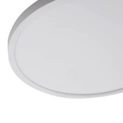 Lindby LED-Deckenleuchte Pravin, Ø 40 cm, CCT, weiß