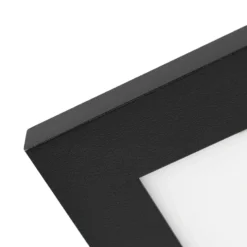 Lindby LED-Panel Lamin, schwarz, 30 cm, CCT, dimmbar, Remote
