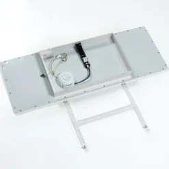 Lindby LED-Panel Luay, 80 x 30 cm, CCT, Remote, dimmbar
