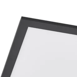 Lindby LED-Panel Nelios, 40 x 40 cm, 4.000K, schwarz, Metall