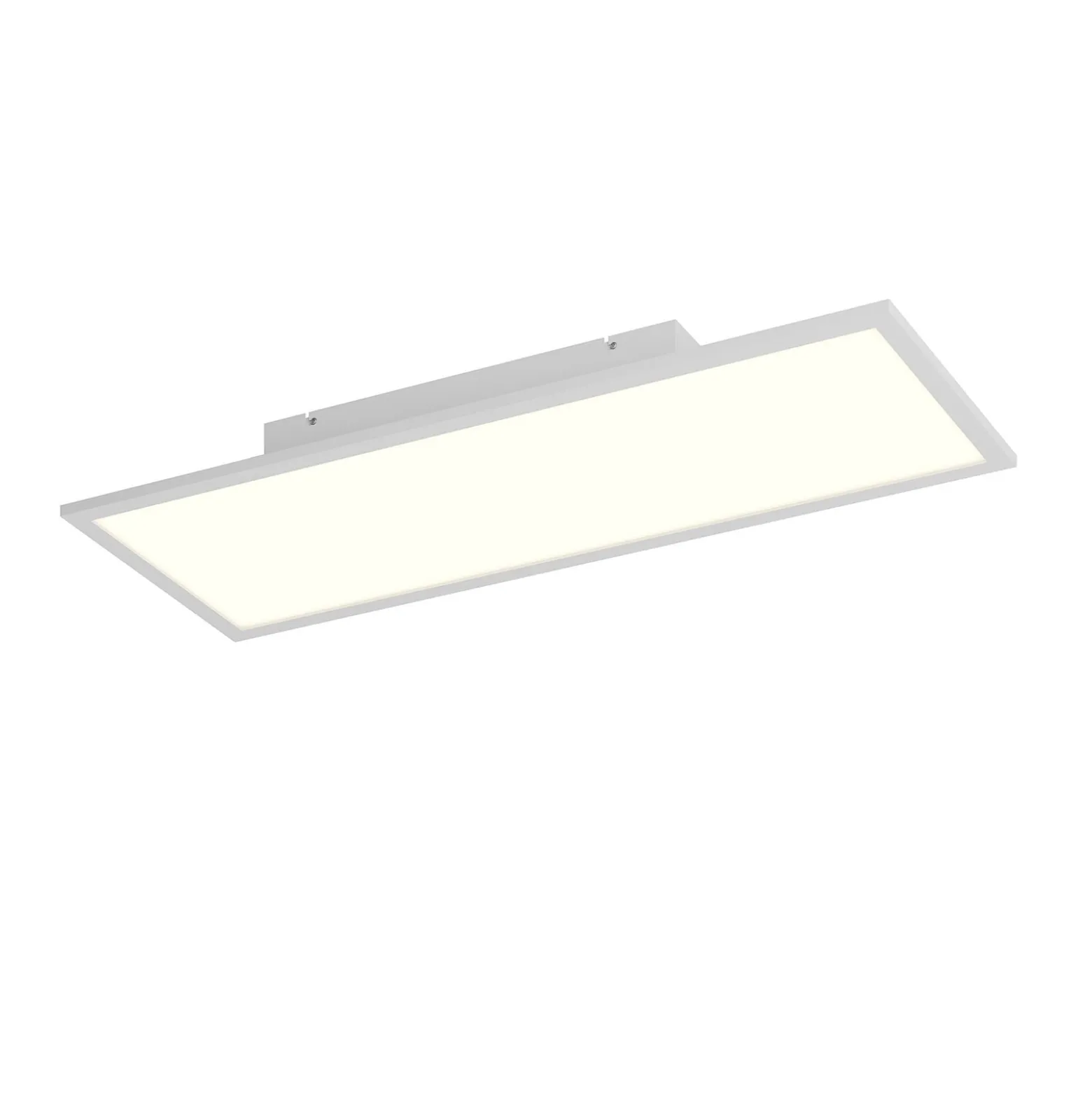 Lindby LED-Panel Quais, 80 x 30 cm, weiß, Metall, 4.000K