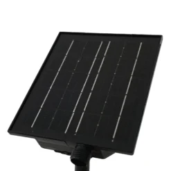 Lindby LED-Solarleuchte Balian, 3er-Set, schwarz, Alu, 3000K