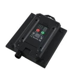 Lindby LED-Solarleuchte Freydis, 5er-Set, schwarz, 2.000 K