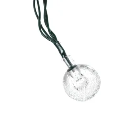 Lindby LED-Solar-Lichterkette Mionel, Kugeln, 30-flg., 635cm
