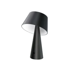 Lindby LED-Solartischlampe Lirinor schwarz Kunststoff 13 cm