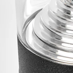 Lindby LED-Wegelampe Lanea, 60 cm, schwarz, Sensor, IP44