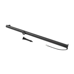 Lindby LED-Wegeleuchte Luzian, Höhe 120cm, schwarz, Erdspieß