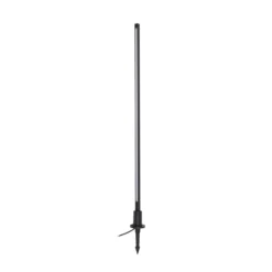 Lindby LED-Wegeleuchte Neano, 120 cm, schwarz, Metall, IP65