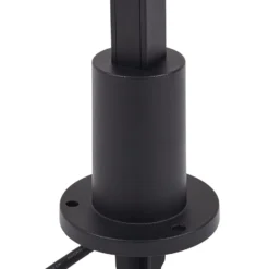 Lindby LED-Wegeleuchte Neano, 120 cm, schwarz, Metall, IP65