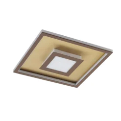 Lindby Pekela LED-Deckenlampe, eckig, 40 cm