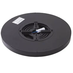 Lindby Smart LED-Deckenleuchte Pravin, Ø 23 cm, CCT, schwarz