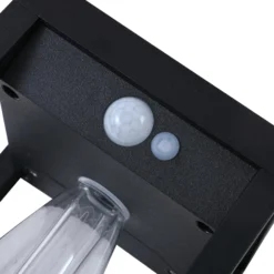 Lindby Smart LED-Solar-Sockelleuchte Enea, Sensor, CCT, RGB