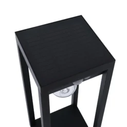Lindby Smart LED-Solar-Sockelleuchte Enea, Sensor, CCT, RGB