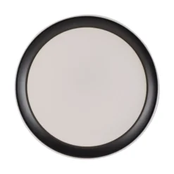 LOLA Smart Disc LED-Deckenlampe schwarz/weiß, RGBW