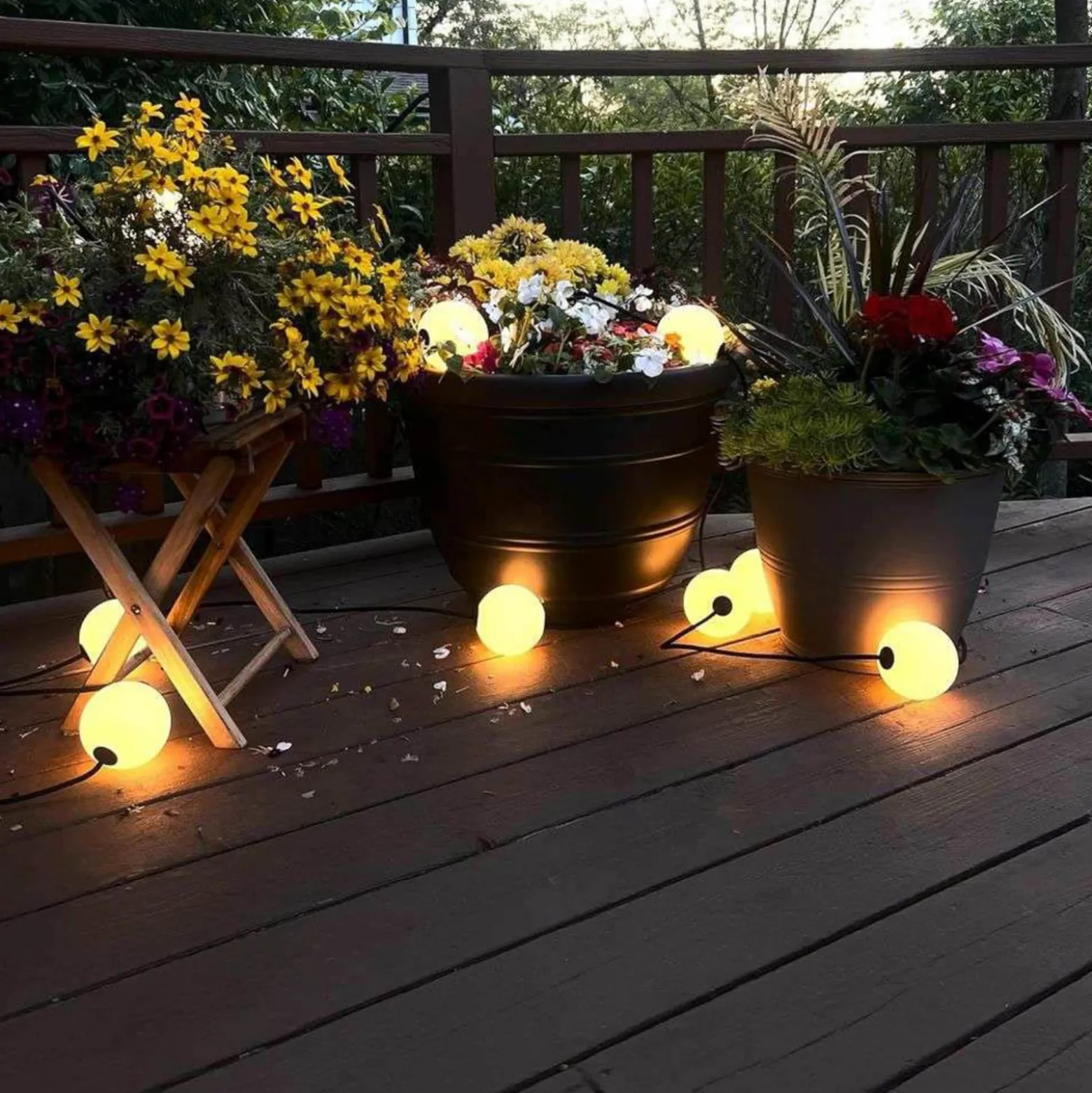 LOOM DESIGN Lichterkette Miss Garland 20, IP44, PVC