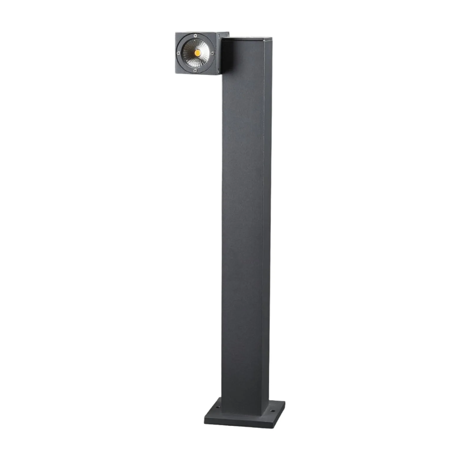 Lorik LED-Wegeleuchte mit flexiblem Kopf, grau
