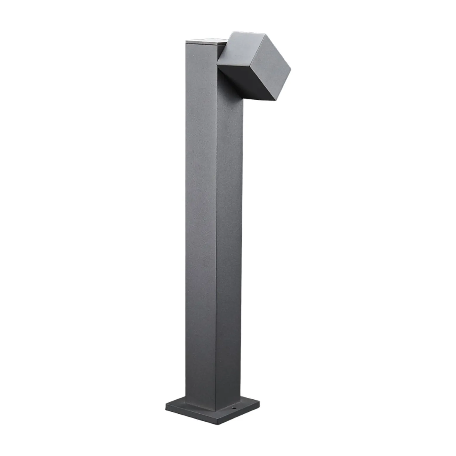 Lorik LED-Wegeleuchte mit flexiblem Kopf, grau
