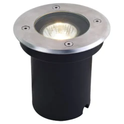 Lucande Bodeneinbauleuchte Ava, Ø 12 cm, rund, IP67, GU10