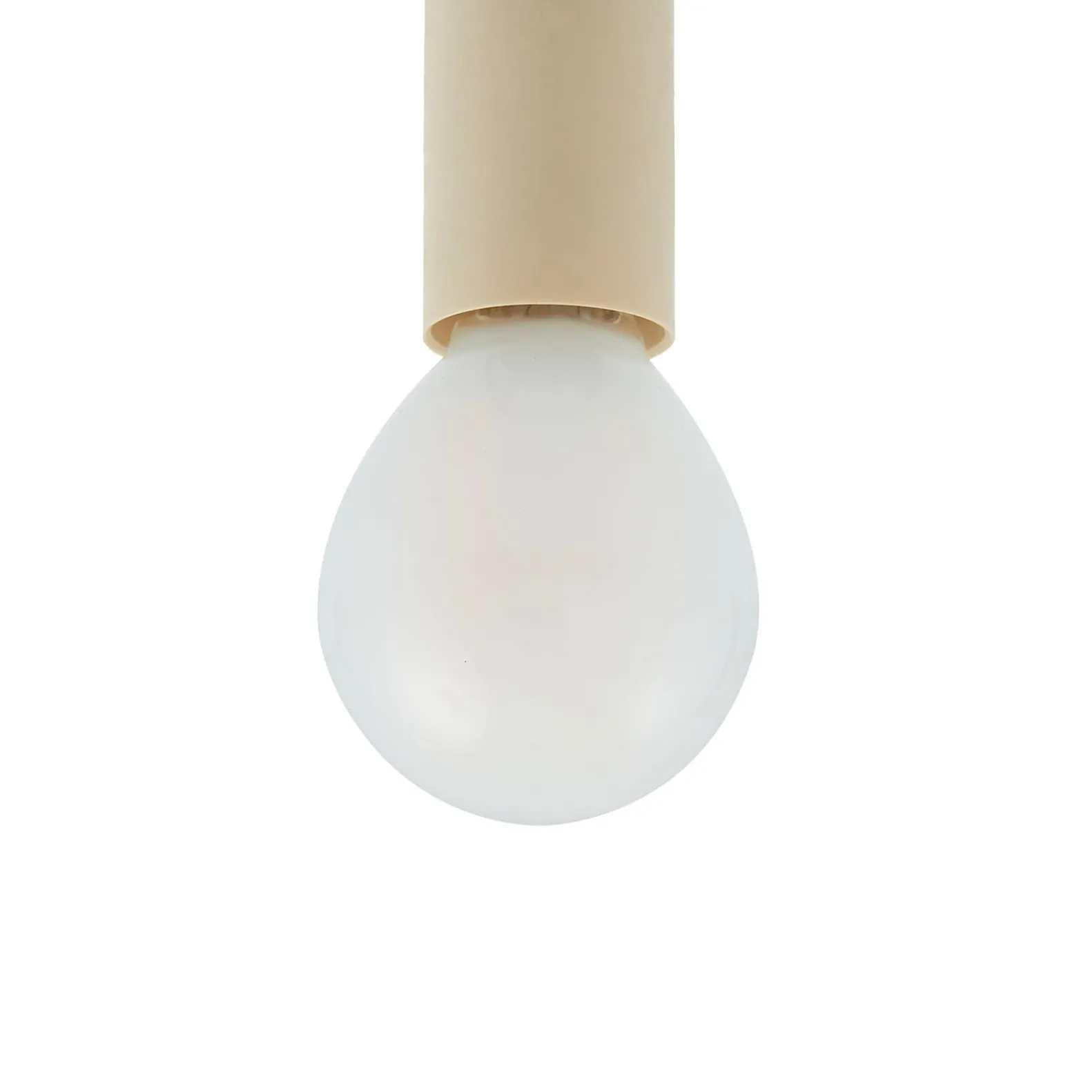 Lucande Deckenlampe Bidolo, messingfarben, Glas, 15 cm, IP44