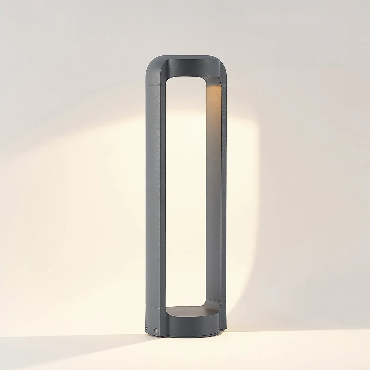 Lucande Habsa LED-Sockelleuchte, Höhe 50 cm