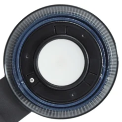Lucande LED-Außenwandlampe Beelia Sensor anthrazit geriffelt