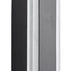 Lucande LED-Außenwandlampe Ilora, schwarz, 100 cm, CCT, IP65