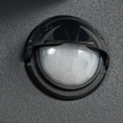 Lucande LED-Außenwandleuchte Montaro, anthrazit, IP54 Sensor