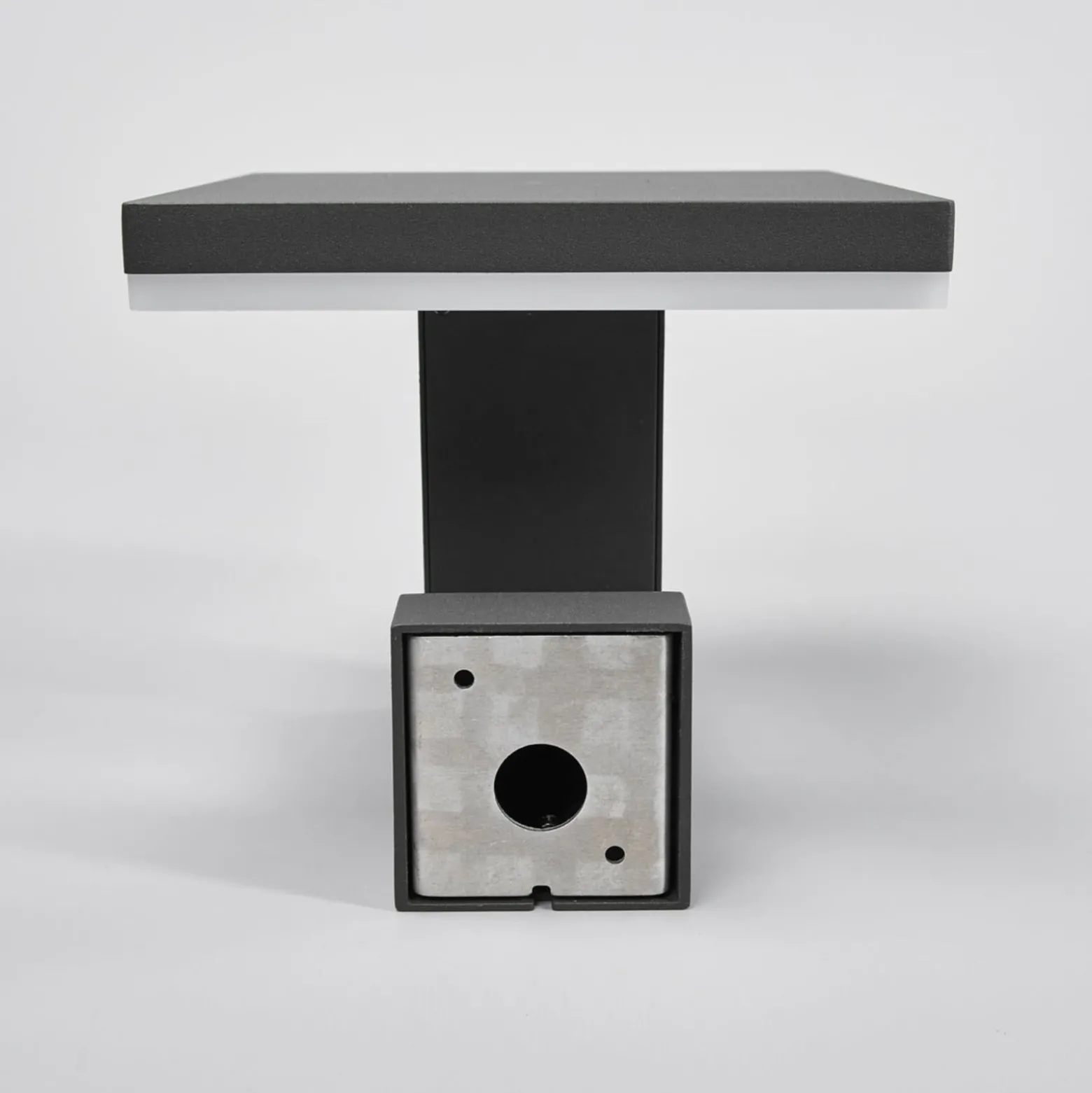 Lucande LED-Außenwandleuchte Olesia, Sensor, 15 cm, IP54