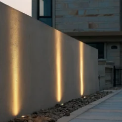 Lucande LED-Bodeneinbauleuchte Kenan, Ø 7cm, Edelstahl, IP67