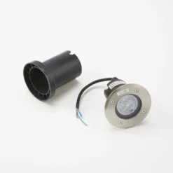Lucande LED-Bodeneinbauleuchte Ava, Ø 12 cm, rund, IP67